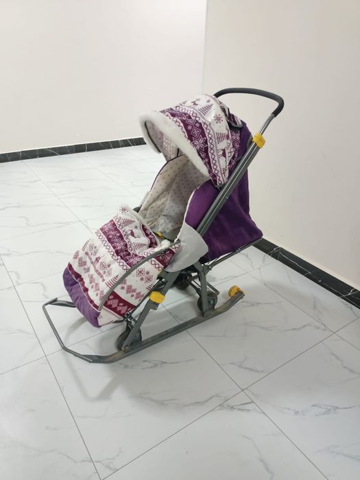 Коляска сани для детей