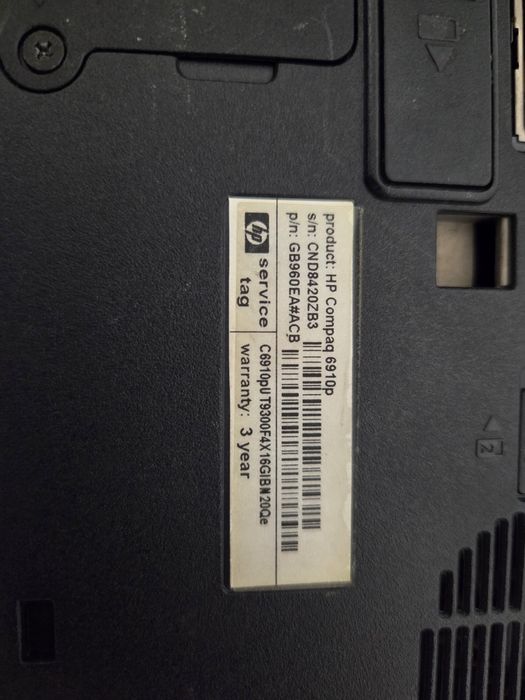 Ноутбук HP 6910p