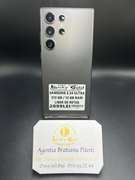 Samsung S 24Ultra 512GB 12GB Ram Liber de retea cod produs 23516