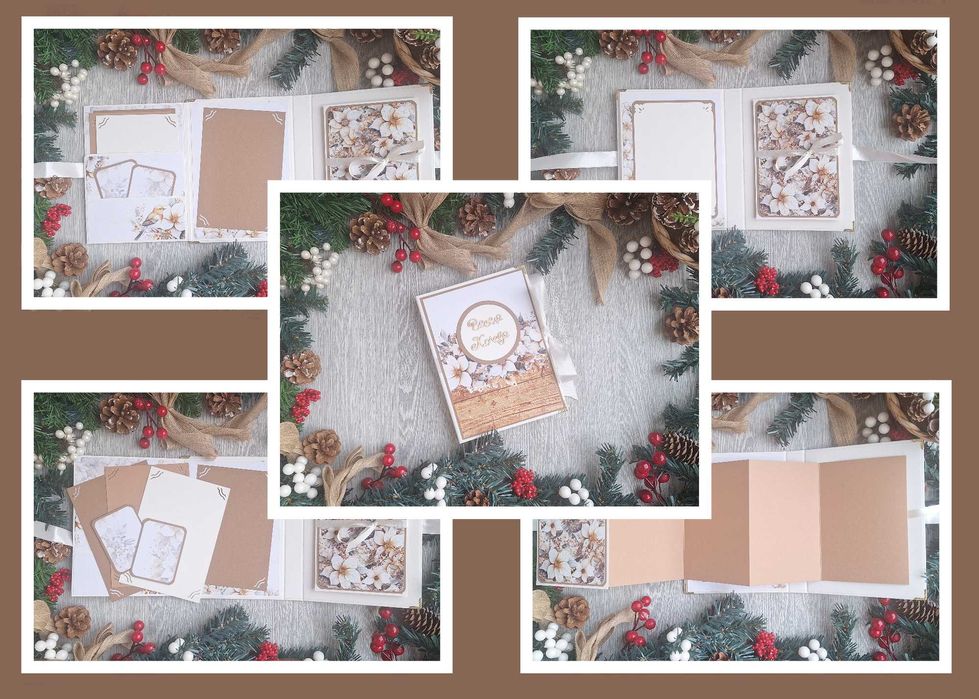 Коледни комплекти „Коледна магия в спомени и сладост“, ръчна изработка