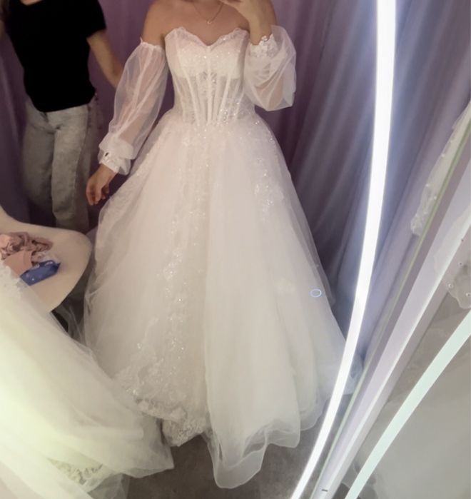 свадебное платье