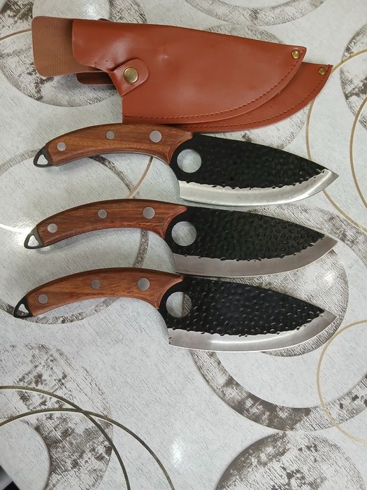 Кованный узбекский нож