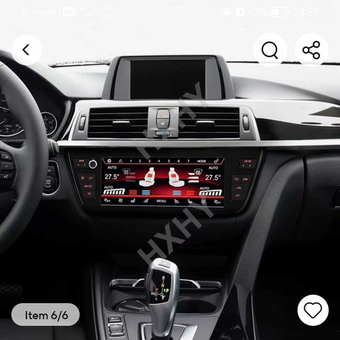 Bmw 4 f32 f36 m4 дисплей за управление на климатика touch screen