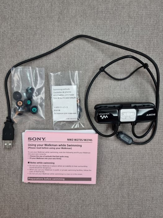 Căști sport înot Sony Walkmen