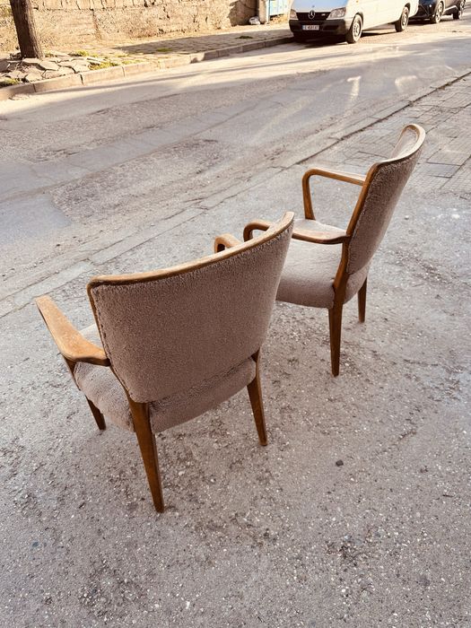 Винтидж шведски кресла – Mid Century Modern (1960-те) – комплект 2 бр.
