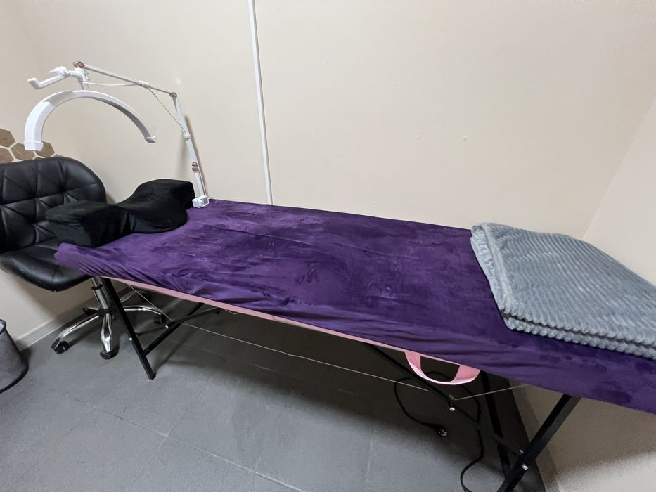 Кушетка для наращивания ресниц