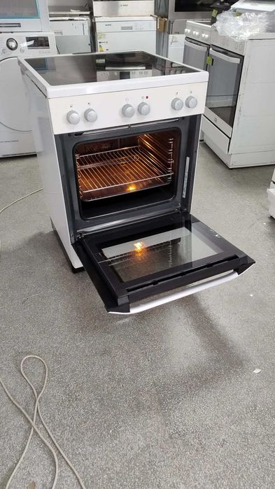 *ПРОМО* Комбинирана Готварска печка с керамични котлони Electrolux-Електролукс 72 л
