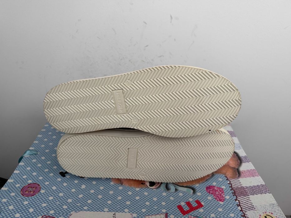 Tommy Hilfiger Premium Leather Cupsole Cognac''оригинални сникърси