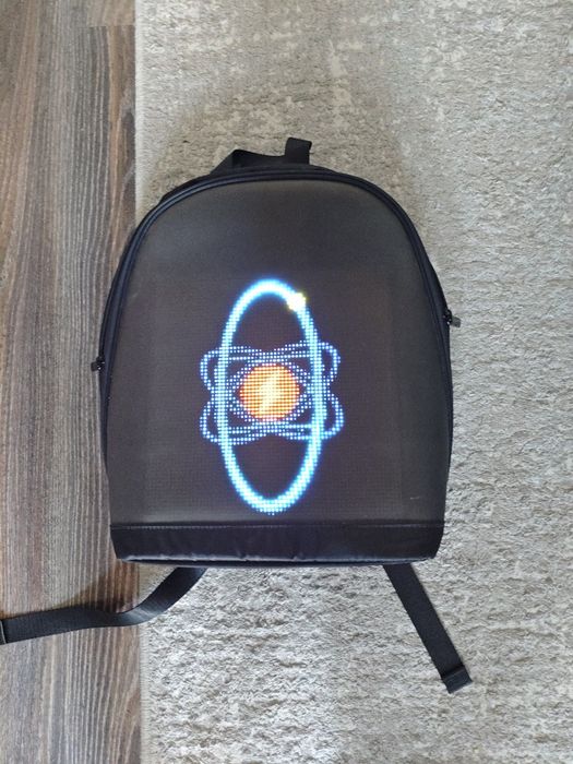 Led Рюкзак черный