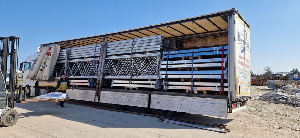 Rafturi metalice dexion 3300x130x50 depozitare manuala sau paleti
