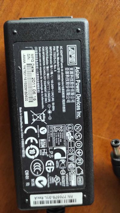 Адаптер Asian Power Devices DA-30E12 AC