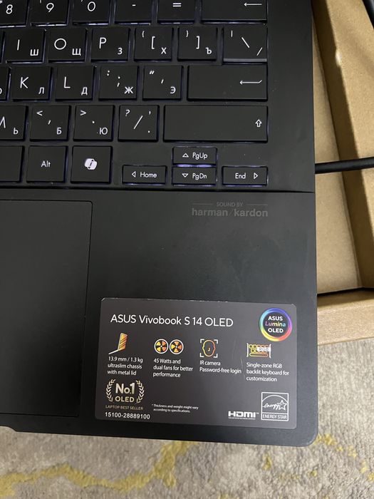 Asus Vivobook S14 Oled Ryzen 5 7535Hs