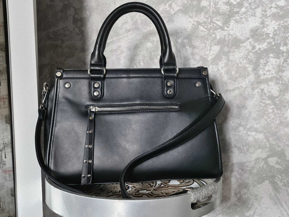 House дамска черна чанта