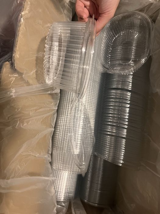 Контейнер одноразовый прозрачный