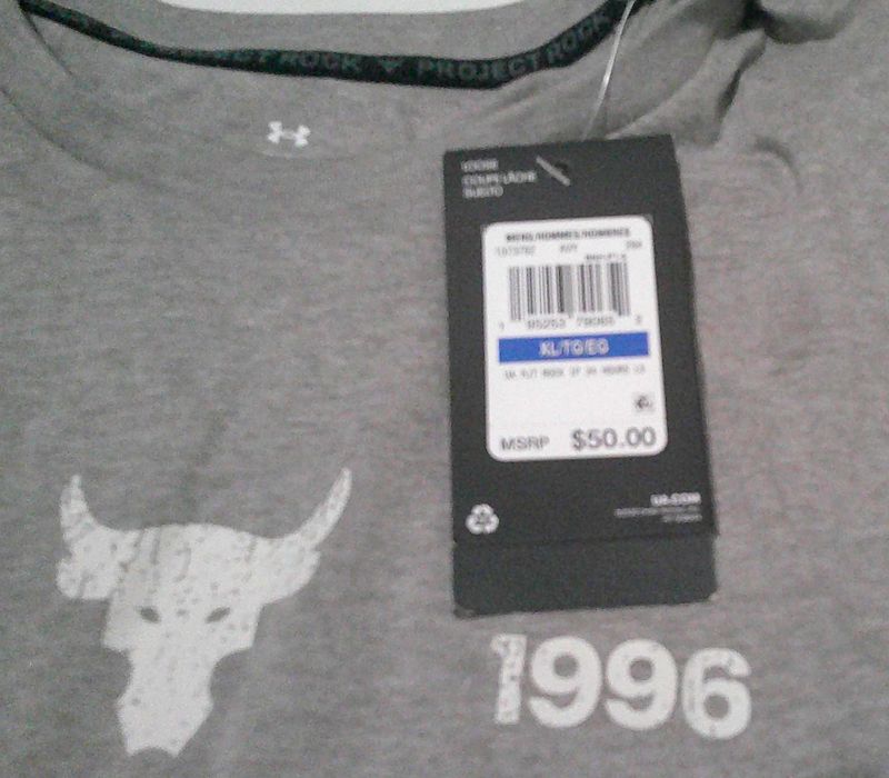 Under Armour Project Rock Respect  мъжки тениски 2 модела от Сащ