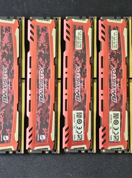 Продам Озу 16gb 4x4gb