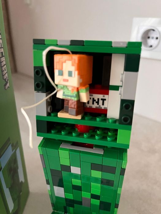 Lego оригинал Крипер Minecraft 21276