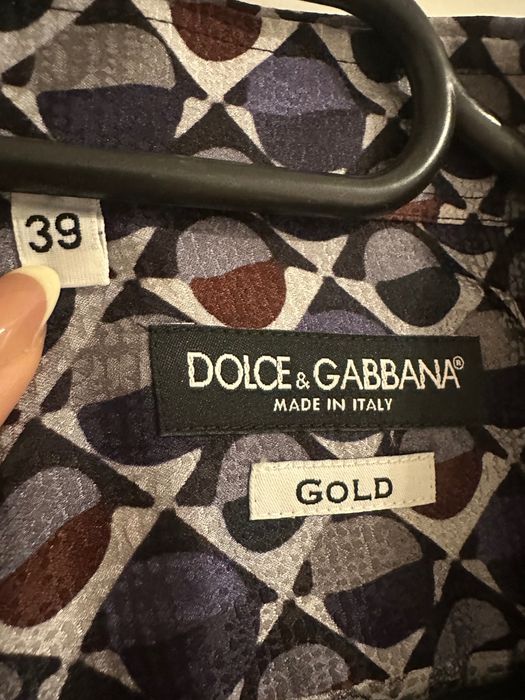 Копринена риза DOLCE & GABBANA