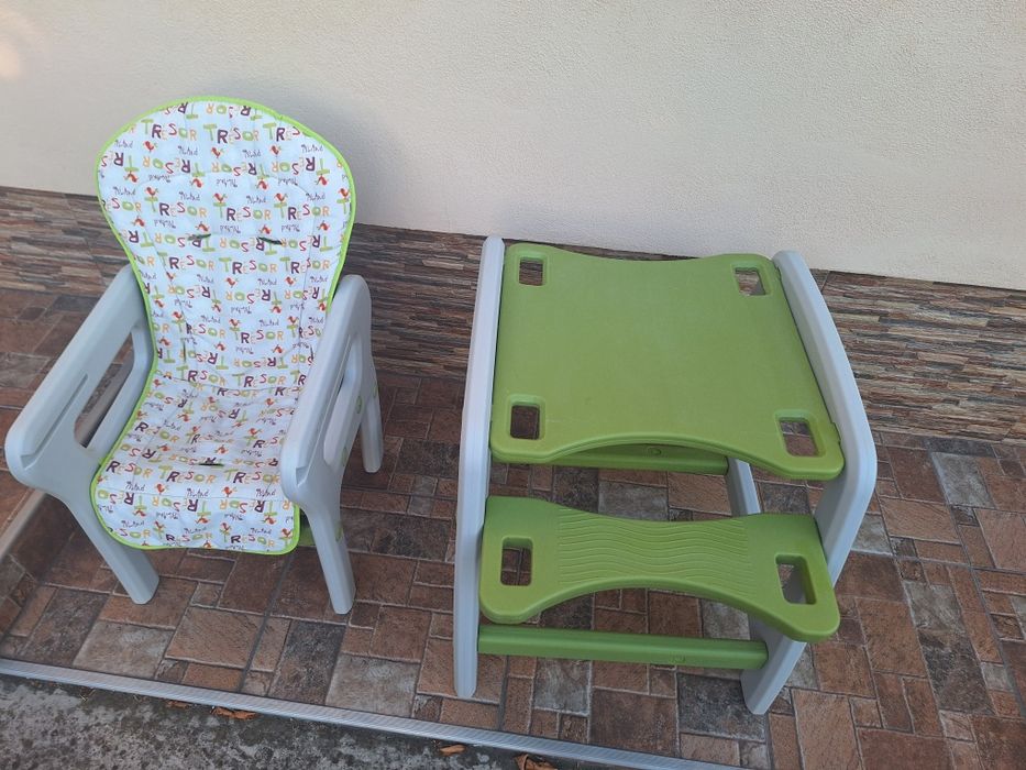 Scaun de masa 2 in 1 Juju Eat & play