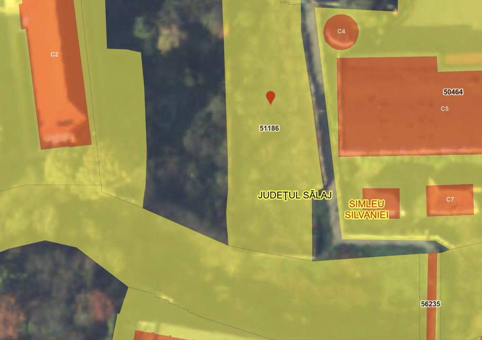 Vând teren intravilan central – Șimleu Silvaniei