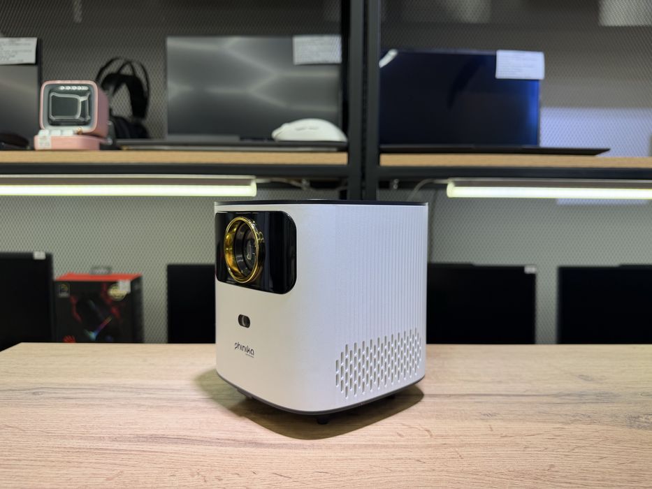 Проектор Phinika Smart Projector, 4K Full HD, Wi-Fi, Bluetooth,1541/A1