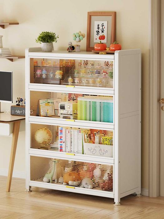 Металл шкаф-стеллаж китоблар ва офис учун, мустаҳкам ва ишончли