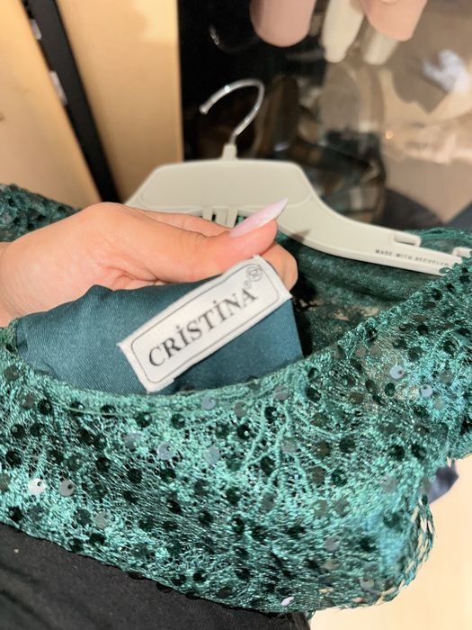 Rochie de ocazie  verde smarald