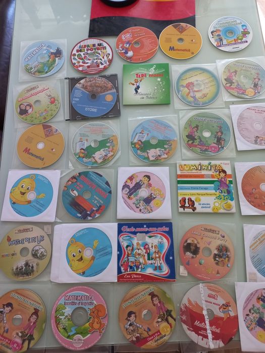 Cd uri educative clasa 1,2,3,4 matematica romana istorie muzica