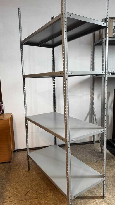 Стеллаж складской металлический 220х100х50 см.