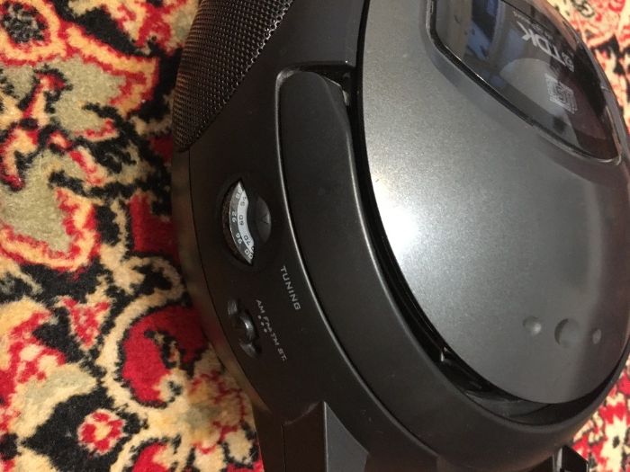 Tdk Boombox, Radio cd-player, portabil