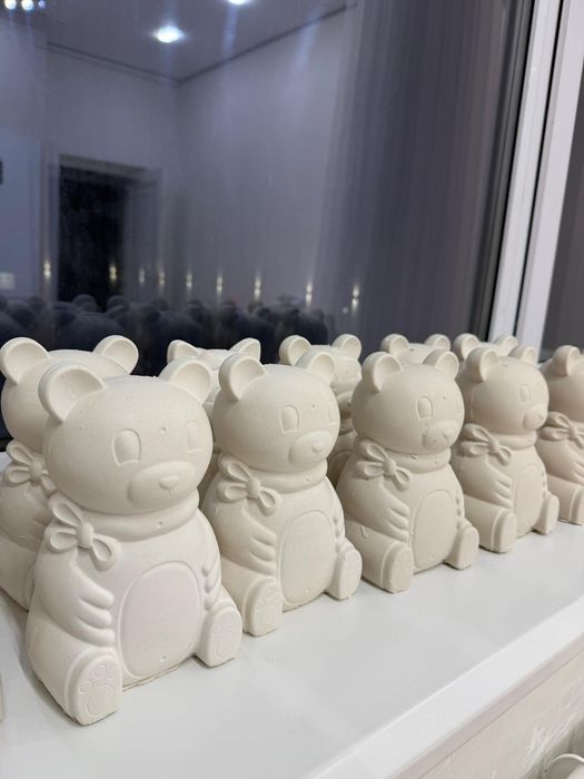 Гипсовые копилки в форме медведя