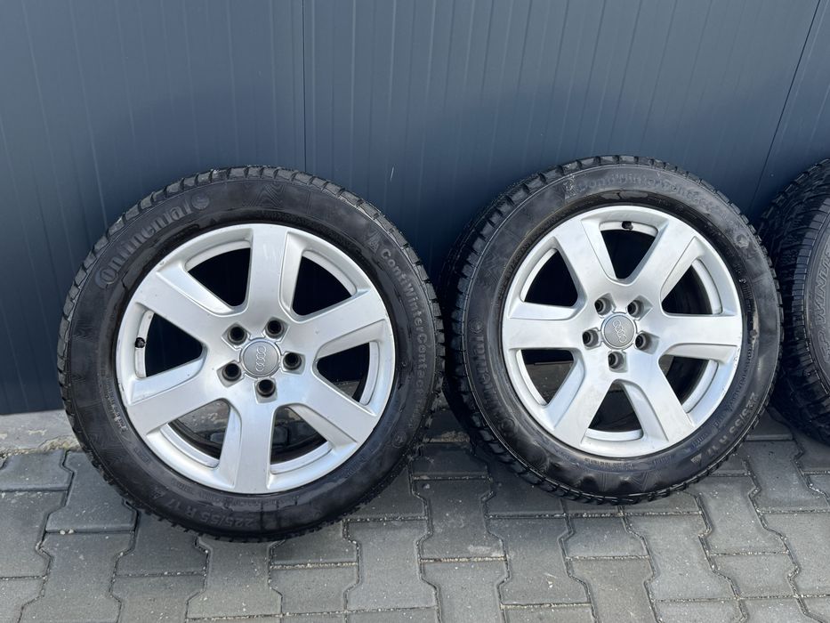 Audi 17 “ оригинални джанти със зимни гуми 225 55 17
