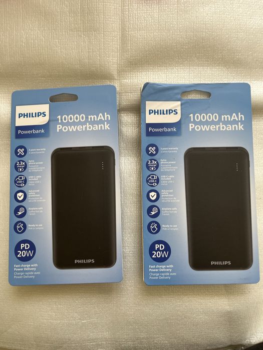 Baterie externa Philips , Powerbank Philips -nou