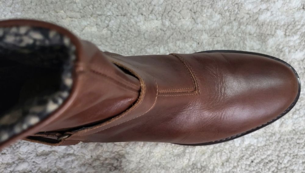 Cizme toamna-iarna din piele naturala, marime 37, brand Primigi