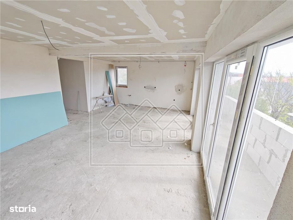 Ap de vanzare in Sibiu - 2 camere si 2 balcoane zona Turnisor