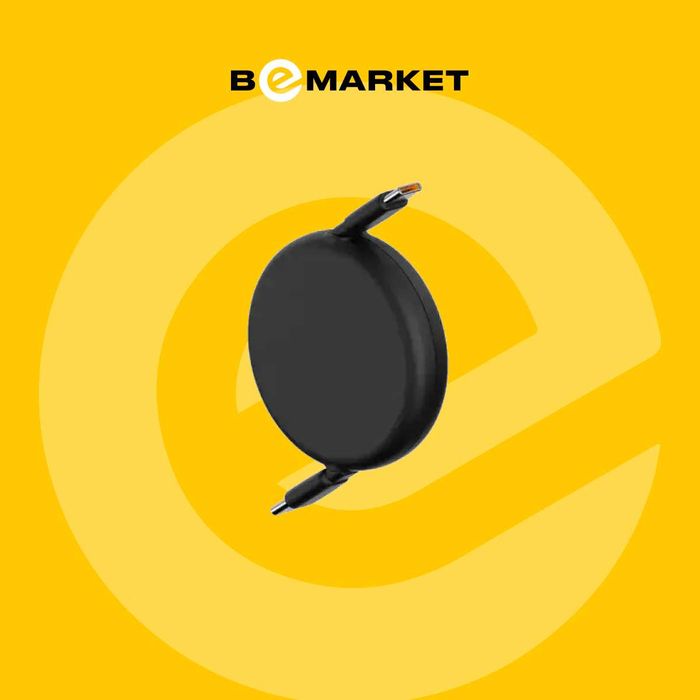 Кабель Baseus Free2Draw Mini Retractable Charging USB-C 100W 1m Black