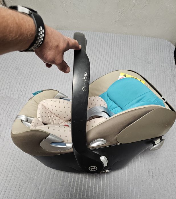 Детская автолюлька Cybex Aton Q Platinum