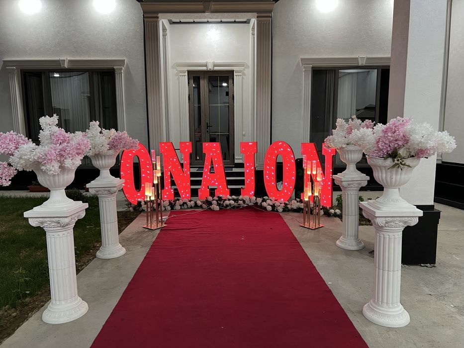 SKIDKA Tug’ulgan  kun va tadbirlar uchun Otajon va Onajon yozuvlari