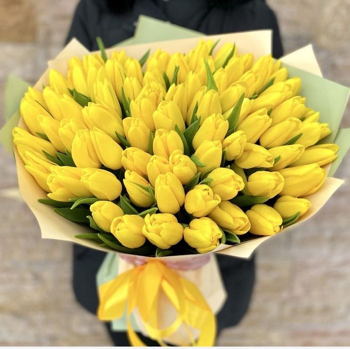 Премиум-тюльпаны к 8 Марта
