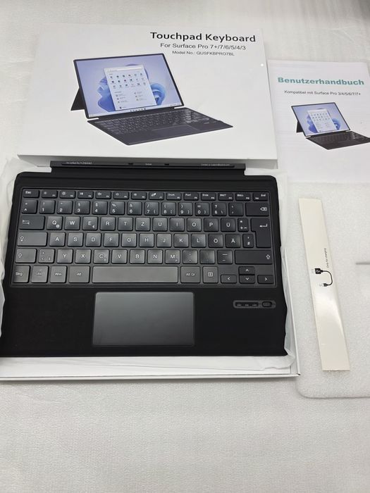 Безжична клавиатура за Microsoft Surface Pro 7+/7/6/5/4/3, Qulose