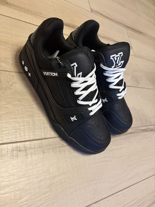 Louis Vuitton Black Embessed Monogram