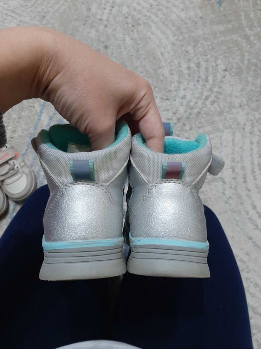 Сапожки на девочку на цигейке 25 размер