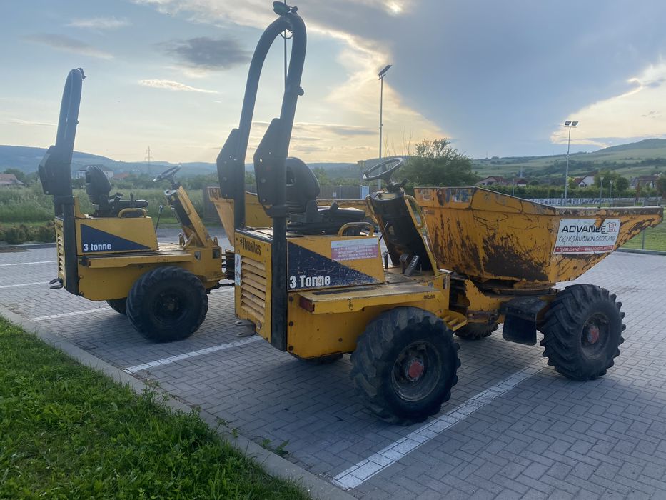 De vanzare sau da inchiriat dumper 3 T cu cuva rotative