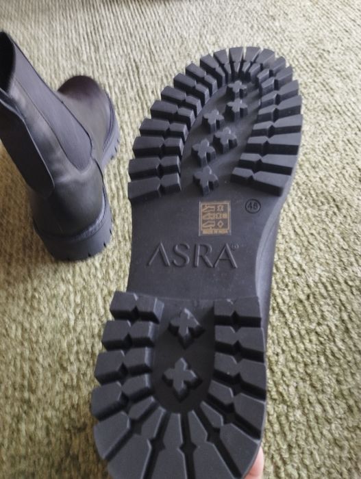 Мъжки зимни обувки естествена кожа ASRA 46