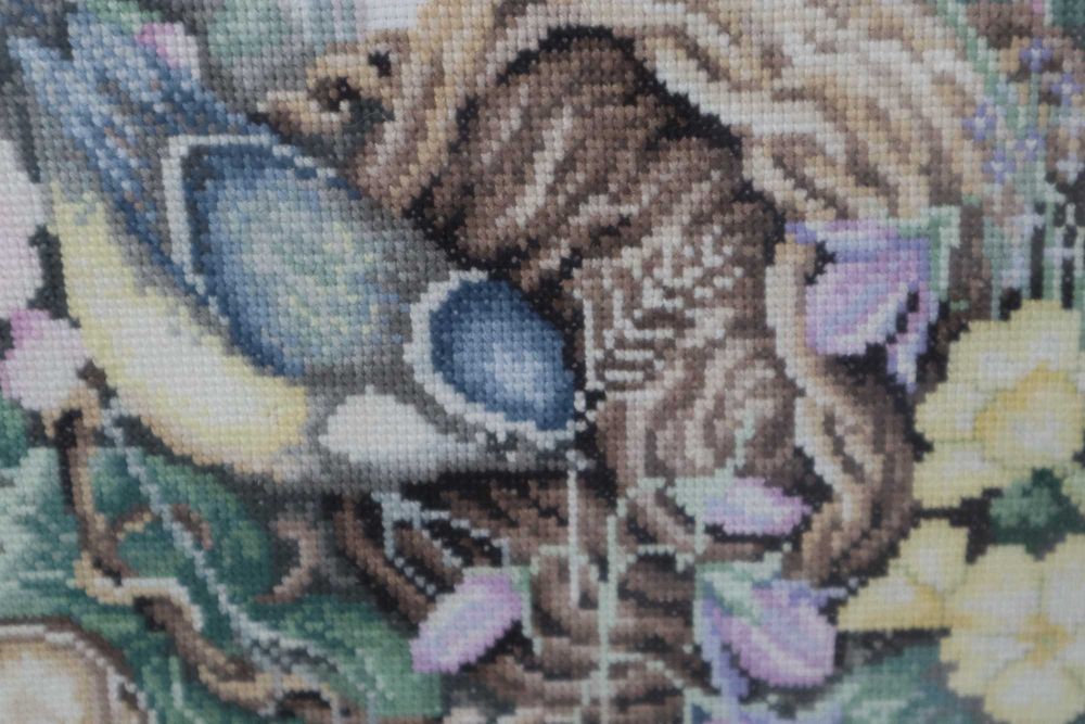 Гоблен Врабчета с предпазно стъкло гр. София Дружба 1 • OLX.bg