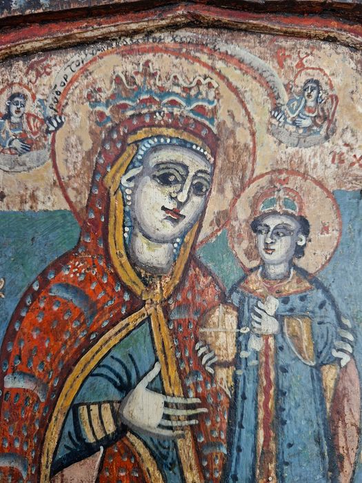 Стара Българска Икона Триптих