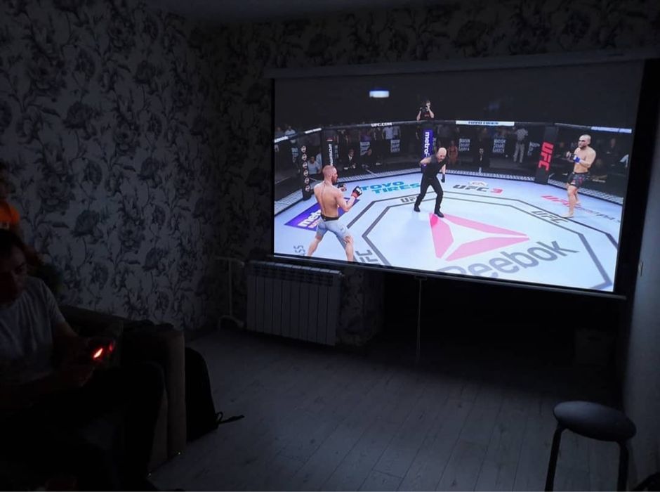 Аренда ПРОЕКТОРА с ЭКРАНОМ Прокат Слайд шоу Видео Монтаж