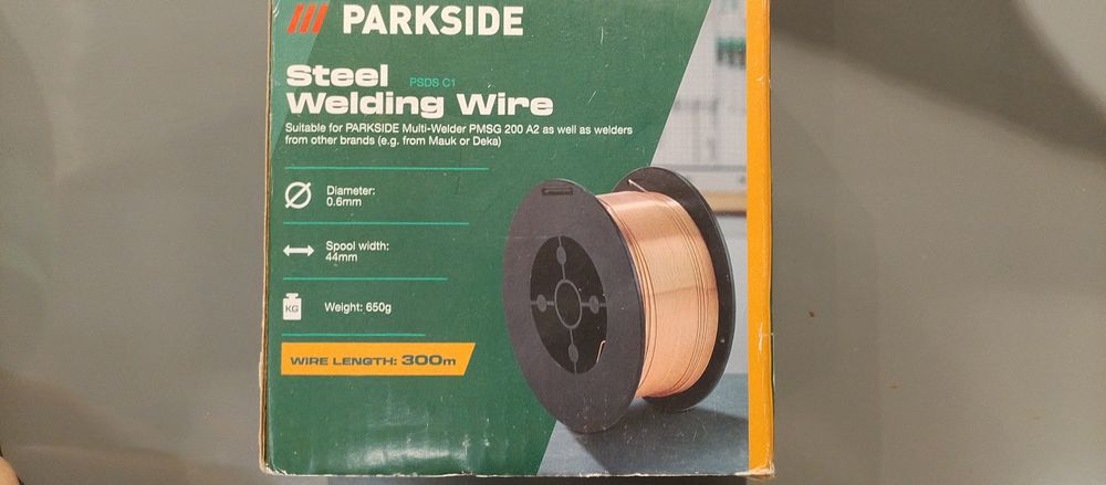 Sârmă pentru aparat de sudura Parkside+alte modele