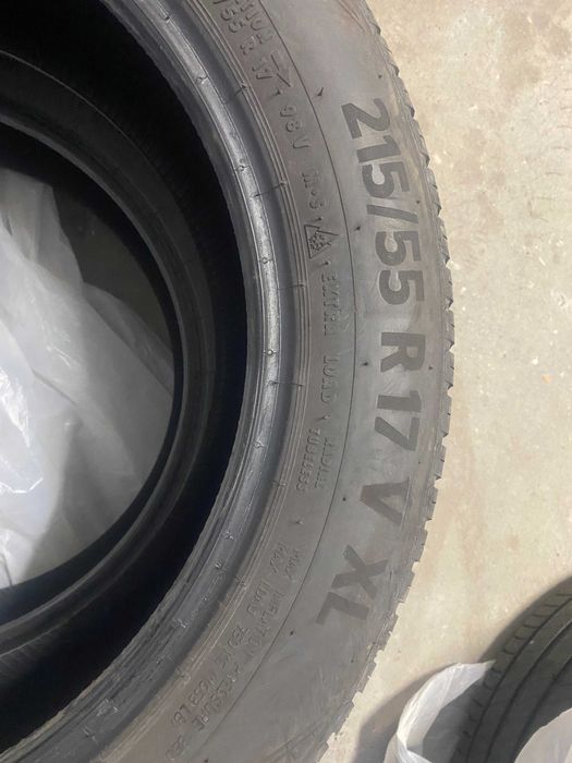 215/55 R17 - 2x Anvelope Continental M+S / 2x Anvelope Michelin vara
