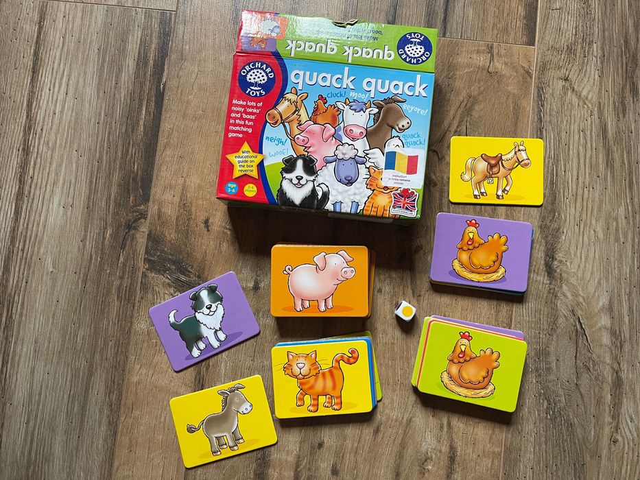 Puzzle lemn si joc de cunoastere animalute